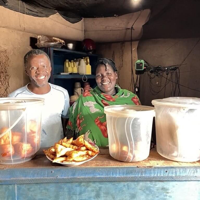 Emmanuel Bizimana and Wife Ester Tuyishime